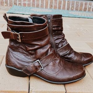 Romika brown ankle boots size 10